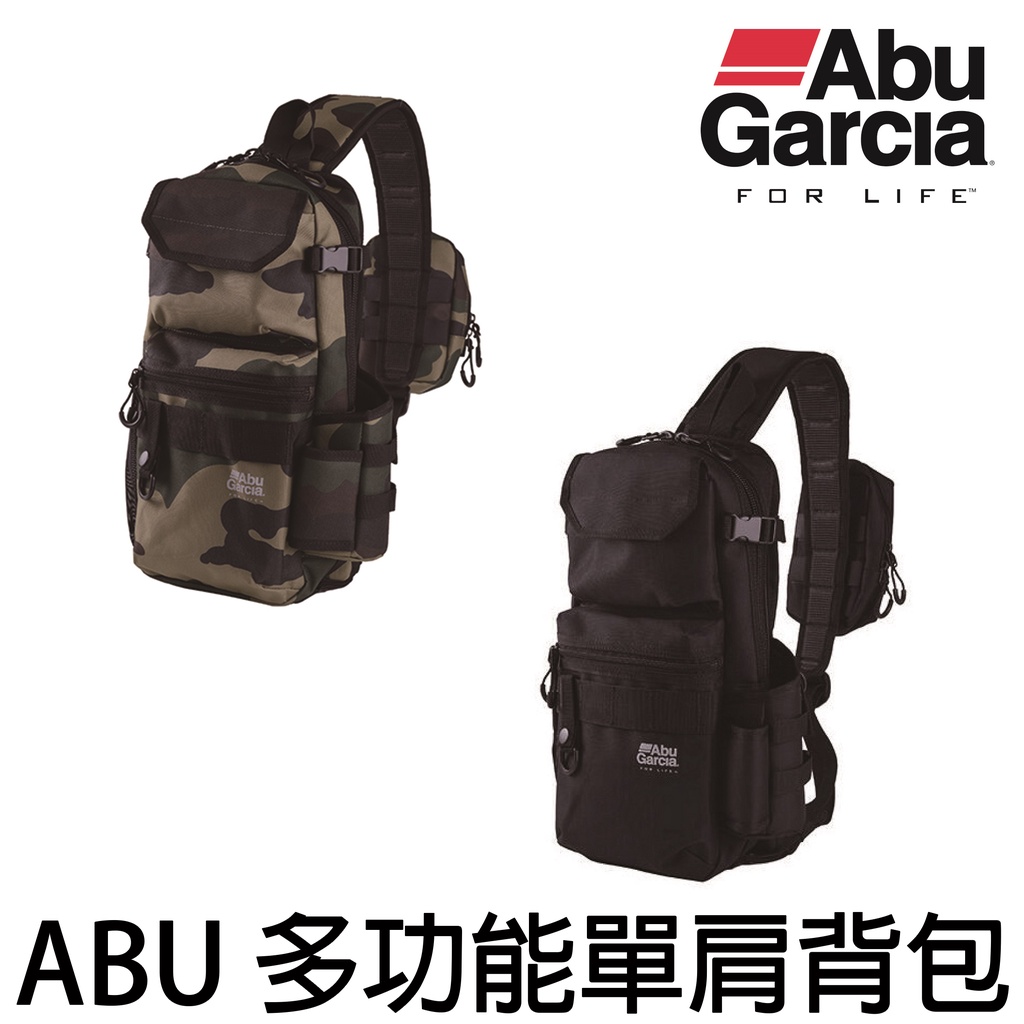 源豐釣具 Abu Garcia 路亞包 SLING BODY BAG 迷彩直式 多功能單肩包 路亞 背包 工具包