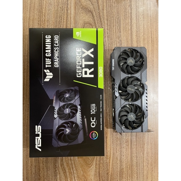 ASUS TUF RTX3080 OC 10G 2手 無鏽 無挖 非3090 3070 3060 4080 4090