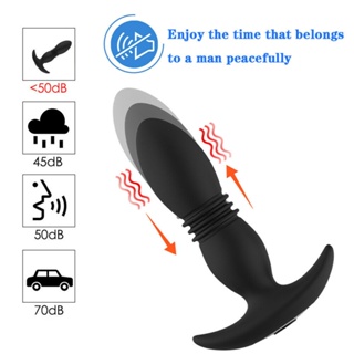 Vibrator Butt Plug for Men Prostate Massager Masturbators