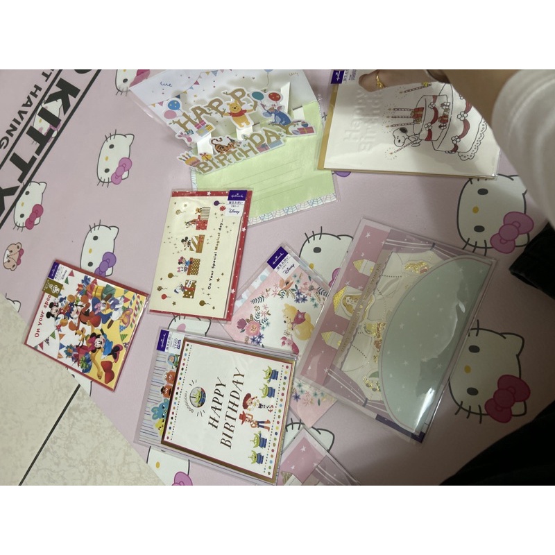 日本 hallmark 迪士尼 公主 小熊維尼 玩具總動員 米奇 米妮 賀卡 音樂卡片 生日快樂 卡片 立體卡片