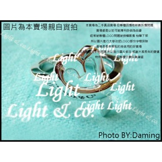 【Light】專櫃真品 925 純銀 Heart 愛心 心型 戒指 特價 TIFFANY
