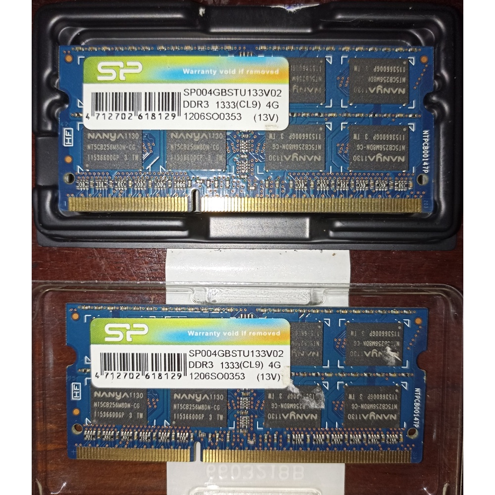 SP廣穎 DDR3-1333 4G 8G 筆電記憶體 RAM NB 二手