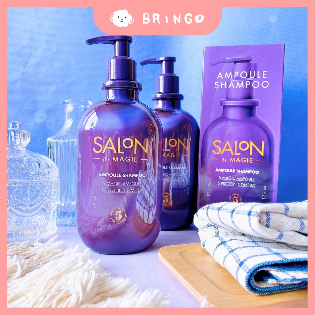 【BRINGO】Kerasys SALON DE MAGIE 頂級專業沙龍洗髮精 可瑞絲 無矽靈 小紫瓶 洗髮精