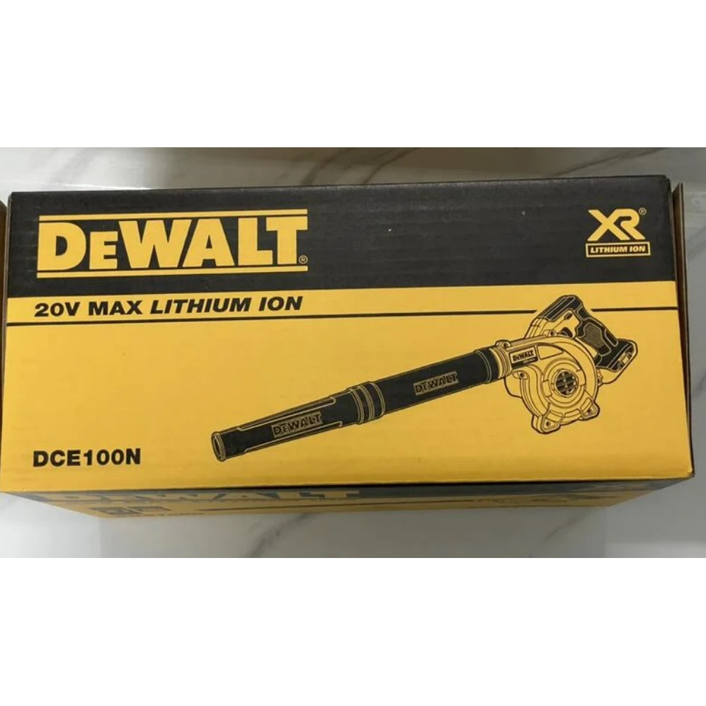 DEWALT 得偉 DCE100N 20V 鋰電吹風槍 吹風機 鼓風機 吸吹二用 露營用打氣機 充氣床 單機