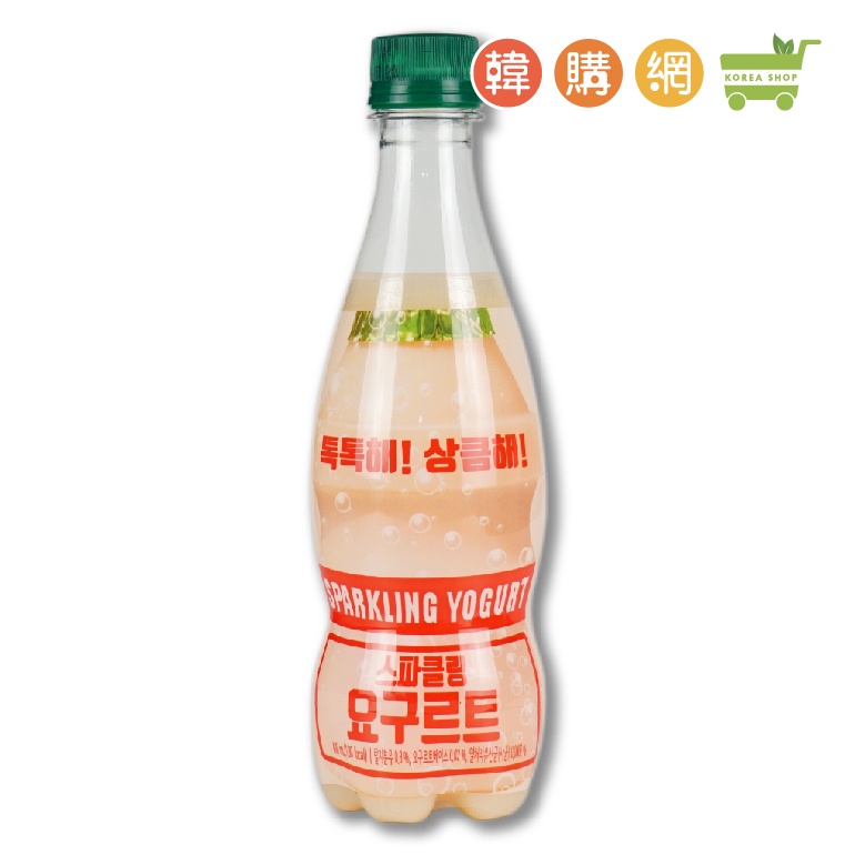 韓國優格味碳酸飲料400ml【韓購網】