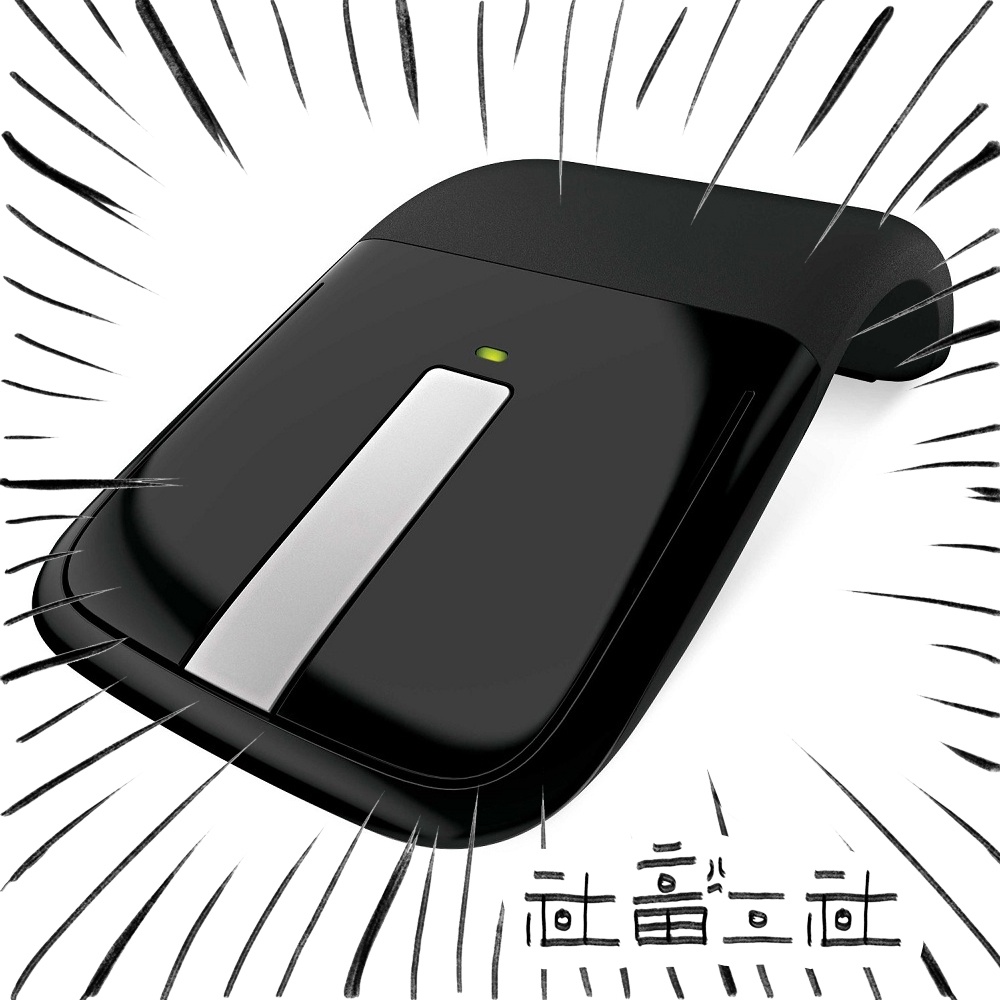 ▼特價搶購售完為止▼【交換禮物】Microsoft 微軟 Arc Touch 無線滑鼠 超方便攜帶【社畜工社】