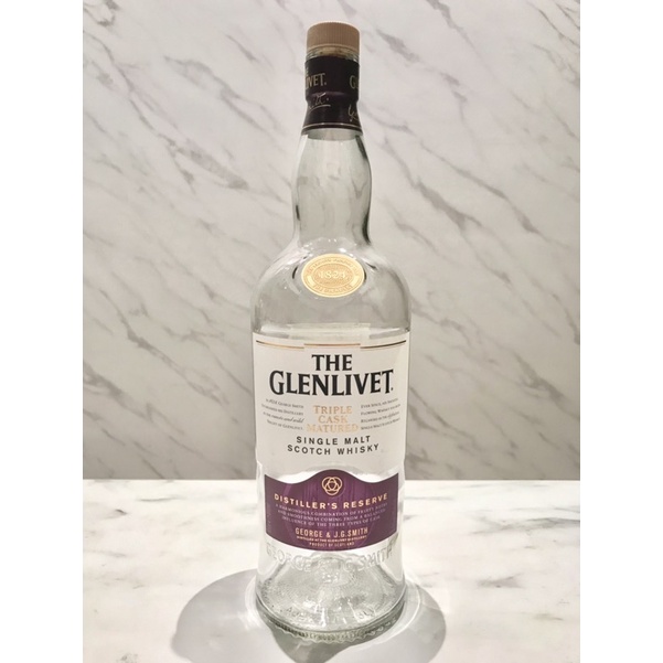 格蘭利威 威士忌 1 公升「空酒瓶」