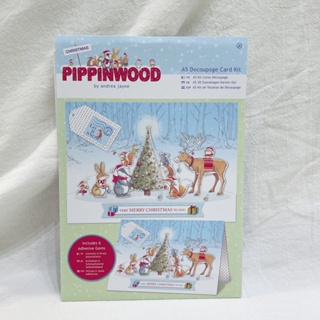 『牧莎記事』DIY聖誕卡片 耶誕卡片 3D立體卡片 紙雕卡片材料包 Docrafts-英國進口-DO-PMA169907