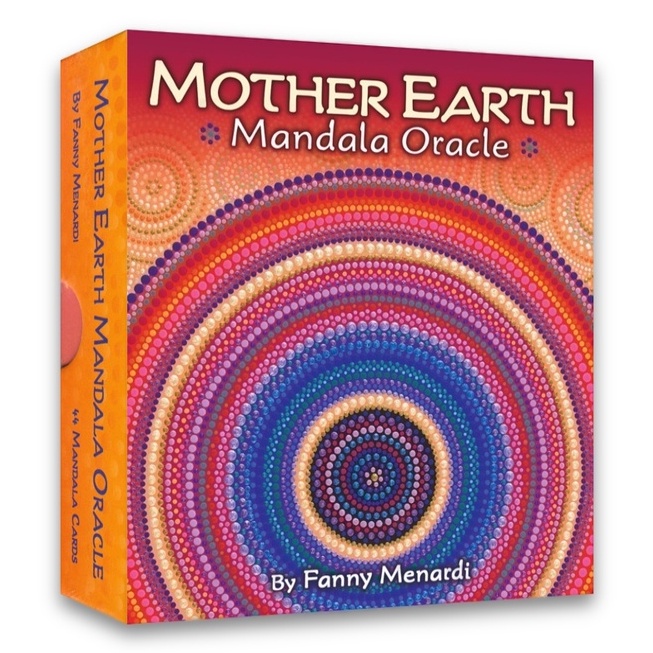 地球母親曼陀羅神諭卡,贈中文翻譯｜Mother Earth Mandala Oracle【左西購物網】｜