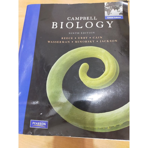 二手 CAMPBELL Biology 9/E REECE ninth 生物學 9版 大學教科書