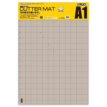 +富福里+ OLFA  CM-A1 A1對開切割墊94*63公分 2mm厚表面附公分尺規 一面白一面黑 160B