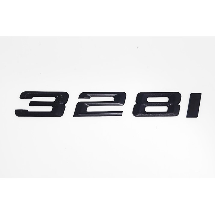圓夢工廠 BMW 3系 E90 E91 F30 F31 F34 328I 328i 後車箱改裝消光黑字貼字標 同原廠款式