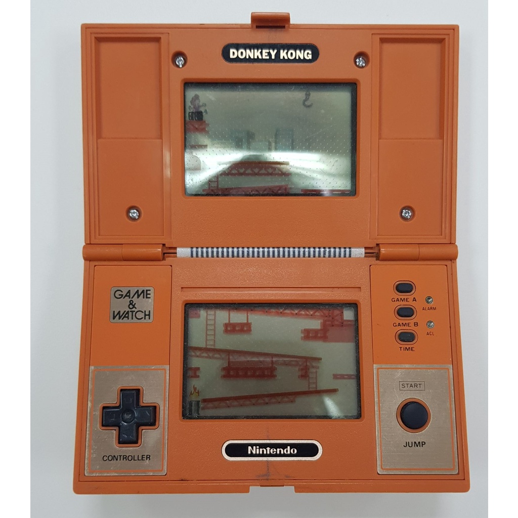 【玩具王國】✨《掌上型遊戲機》｜任天堂GAME＆WATCH MUKTI SCREEN DONKEY KONG日本製 二手