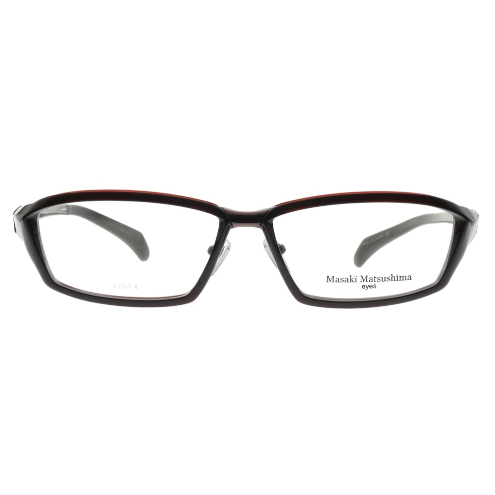 Masaki Matsushima 鈦光學眼鏡 MF1154 C02 紳士方框款 眼鏡框 -金橘眼鏡