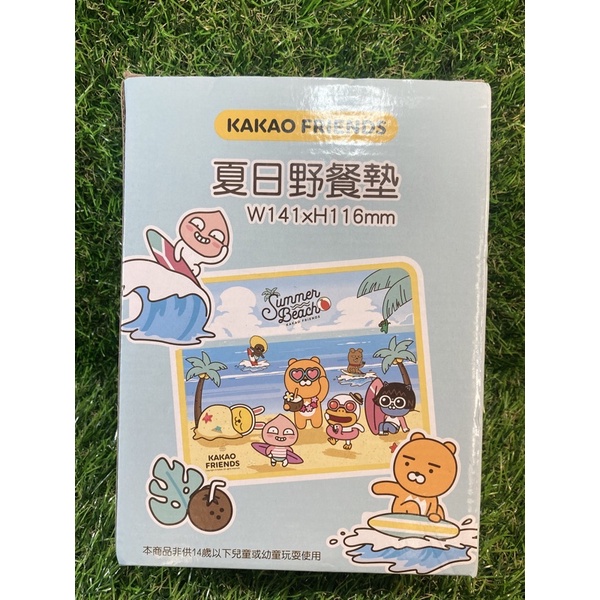 現貨 韓國 正版授權 kakao friends 夏日野餐墊 野餐墊 地墊 沙灘墊 萊恩 桃子