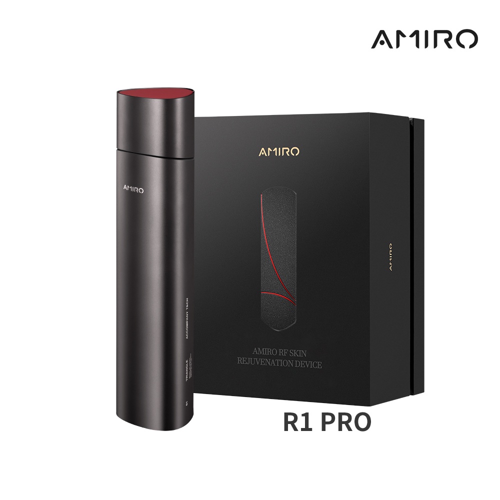 AMIRO 時光機拉提美容儀R1 PRO 贈專用凝膠1條 全平面設計 導入儀 美顏儀 修復細紋 搭配凝膠 緊緻 射頻儀