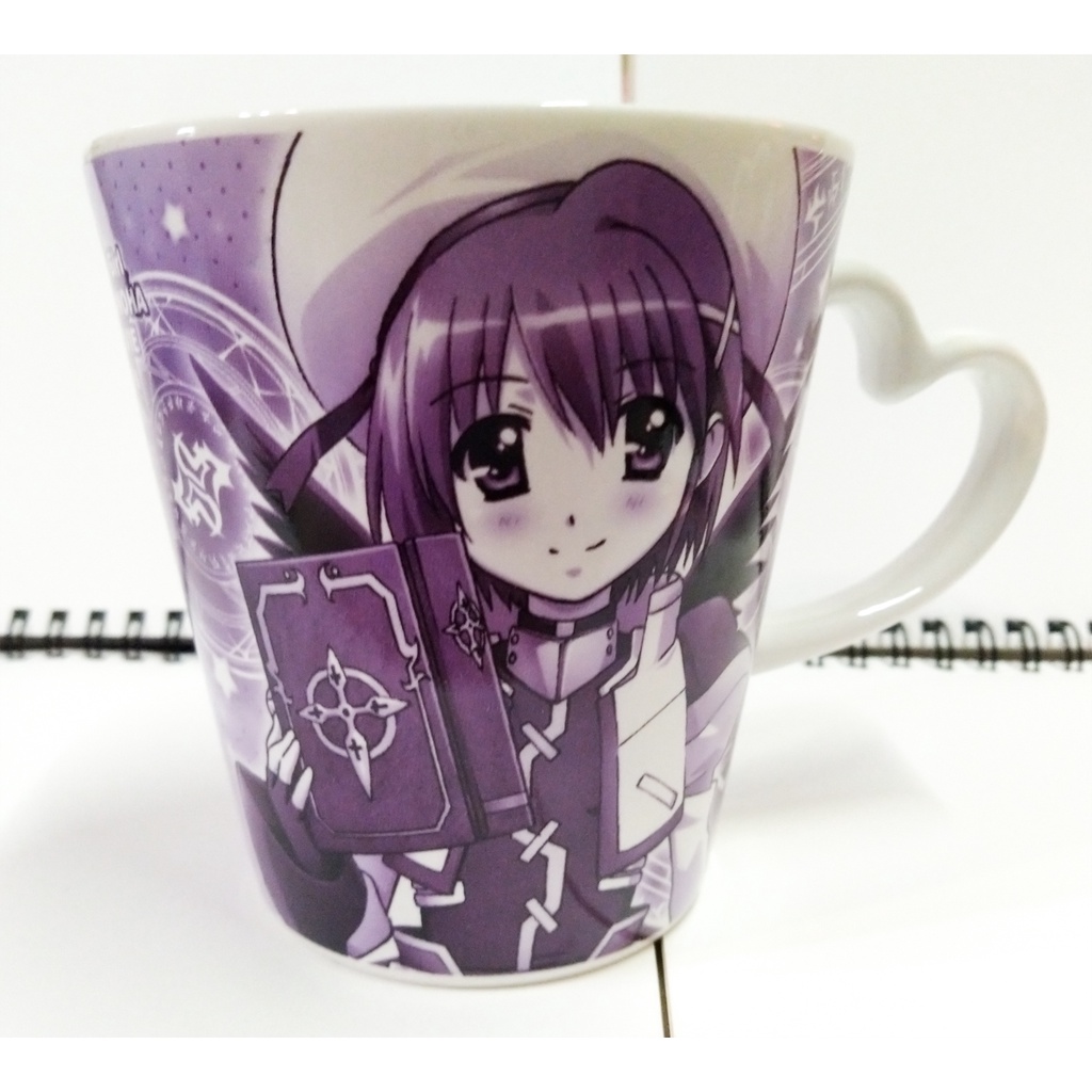 ✶阿綺✶ 魔法少女奈葉  疾風 造型 心型 角色 馬克杯