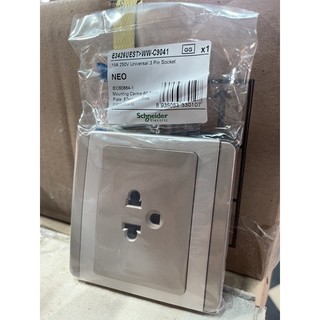 Schneider 施耐德電機 NEO系列 16A 250V 3孔插座 E3426UEST