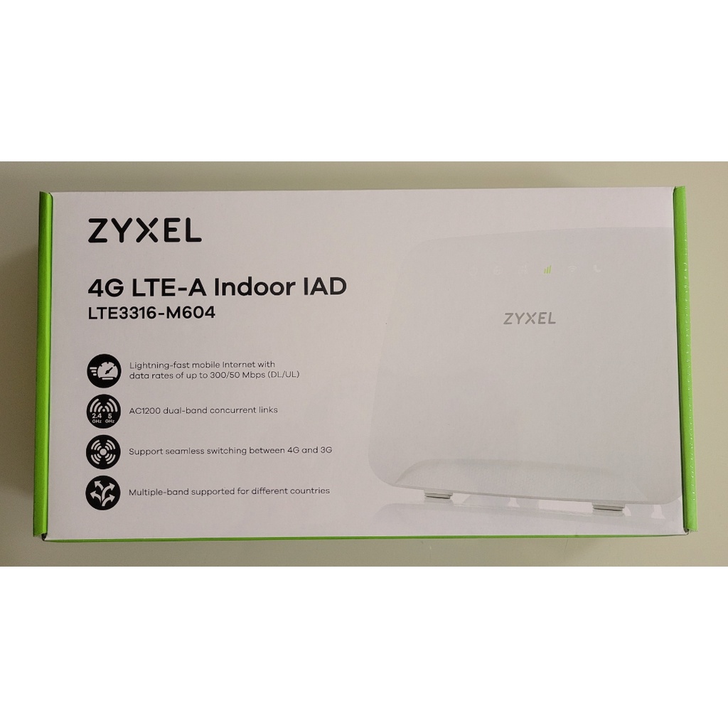 合勤 ZYXEL LTE3316-M604 4G寬頻路由器 (全新保固中)