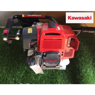 【農機倉庫】kawasaki TJ53 鑽孔機 引擎鑽孔機 引擎鑽土機 鑽地機 鑽孔機 植樹機！