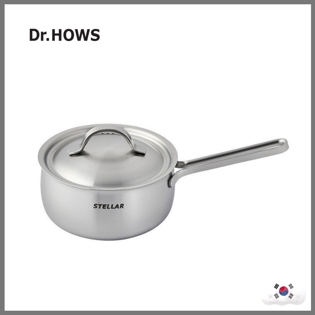 ▷twinovamall◁ [Dr.HOWS] Stella 全三層鍋 18cm