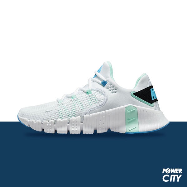 【NIKE】Nike Free Metcon 4 運動鞋 訓練鞋 白綠 女鞋 -CZ0596-100 CZ0596100