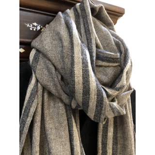 喀什米爾羊毛 《長窄版圍巾/披肩》Cashmere 220x48cm #82212-A2