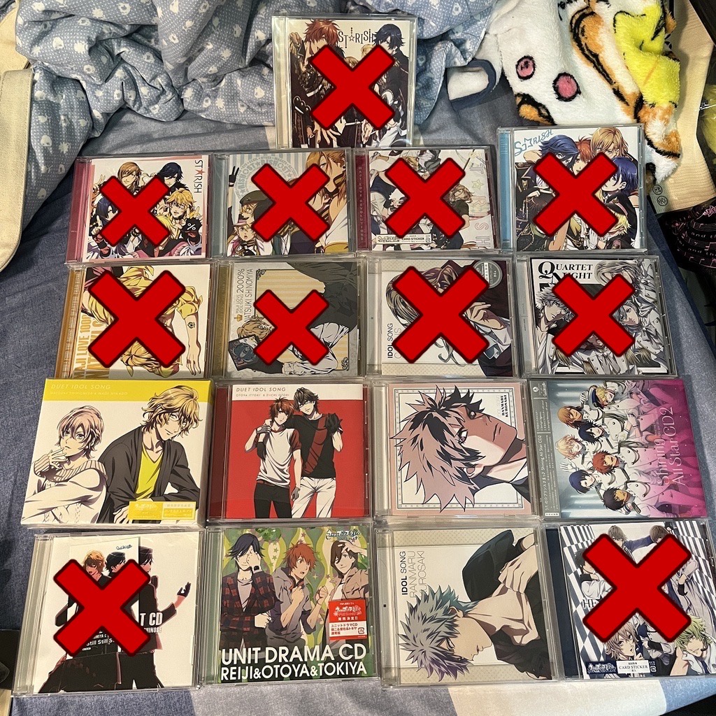 日版 歌之王子殿下 CD  STARISH QUARTET NIGHT  黑崎蘭丸 音也 時矢 瑛一 帝