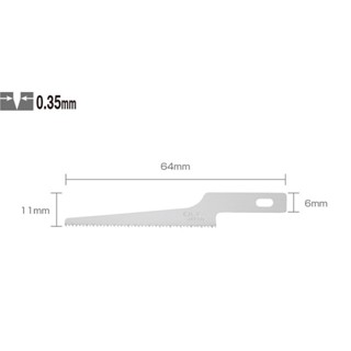 【內務府】『OLFA』專業模型鋸刀刀片KB4-NS/3型/3片裝/特價🉐️$98