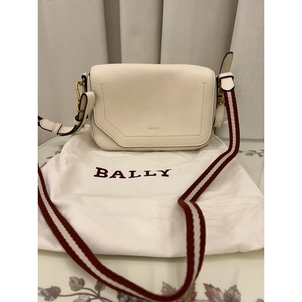 Bally 二手白色斜背包 側背包