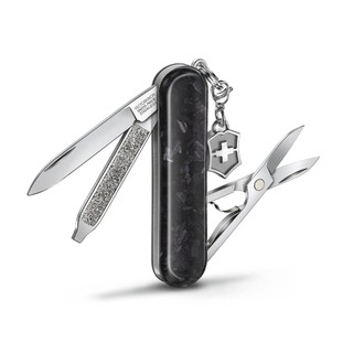 VICTORINOX 瑞士維氏 瑞士刀 Classic Brilliant 5用 58mm 碳纖維 0.6221.90