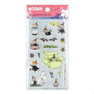 ［SUMI選物］WORLD CRAFT 嚕嚕米 MOOMIN 水晶印章 MOCS-001 透明印章 日本印章 手帳素材
