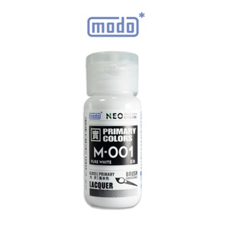【modo摩多製造所】NEO M-001 M001 modo正白/30ML/模型漆｜官方賣場