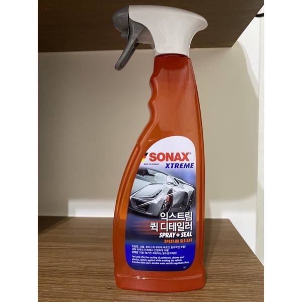 (就是要噴)sonax spray plus sealant 極致防水鍍膜 鍍膜維護 csc 水鍍膜
