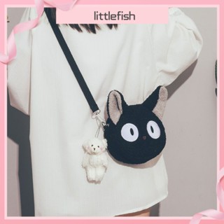 [littlefish]日系 可愛 小包包 女生 爆火 今年流行羔羊毛 玩偶包 韓版 學生斜揹包