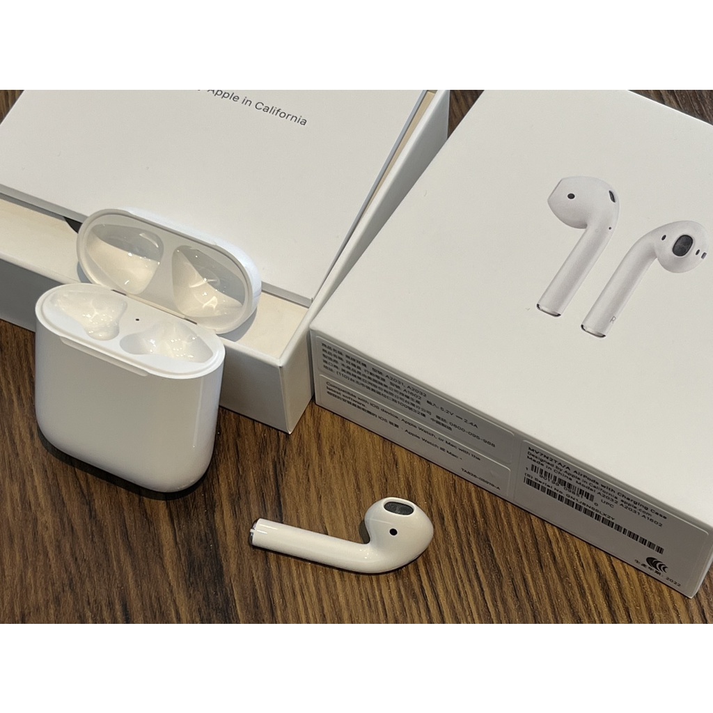 原廠 airpods 2代 全新充電倉 airpods2 全新左耳 二代 蘋果耳機 藍芽耳機 單售左耳 單售充電倉