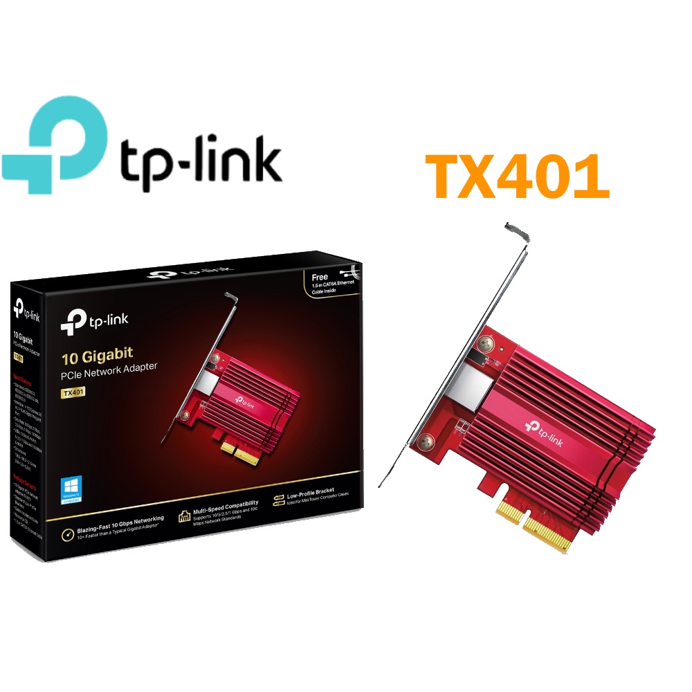 TP-Link TX401 10 Gigabit PCI Express 網路卡