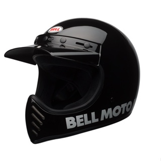 BELL MOTO3 素色 經典黑 全罩 山車帽 越野帽 安全帽 附發票