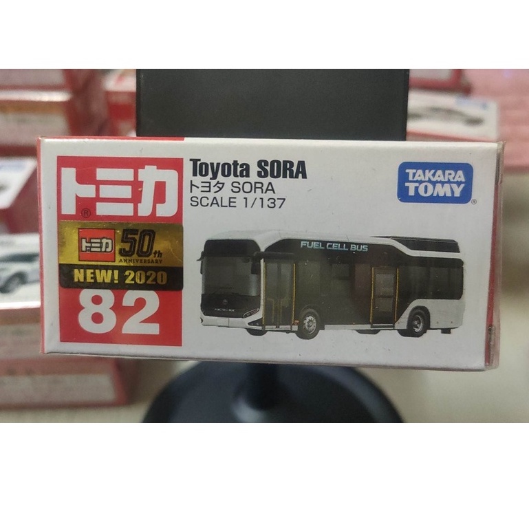 (現貨)Tomica 多美 2020 新車貼 82 Toyota Sora 巴士