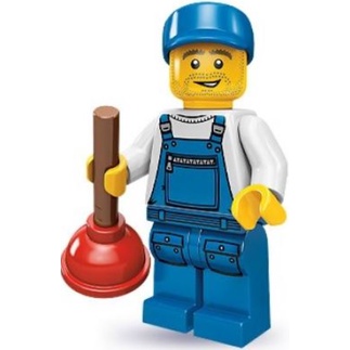 樂高 LEGO 9代水管工人 人偶 玩具 積木