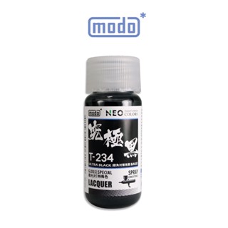【modo摩多製造所】NEO T-234 T234 究極黑-銀角對策用BASE(單售)/30ML/模型漆｜官方賣場