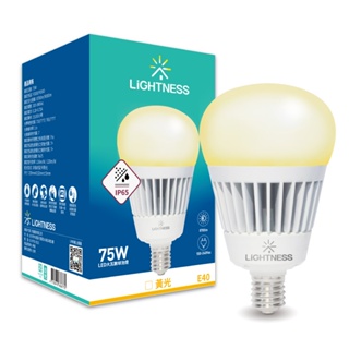 Lightness LED大球泡燈 75W 黃光E40