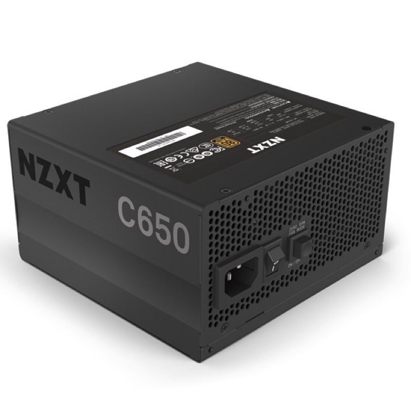 含稅 NZXT恩傑 C650 (650W) 雙8/銅牌/半模組/主日系/電源供應器