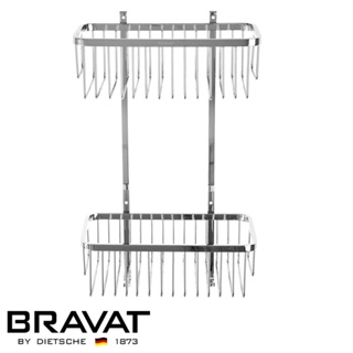 BRAVAT 融宜不鏽鋼雙層平面置物架