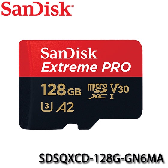 【3CTOWN】含稅公司貨 SanDisk Extreme Pro Micro SD 128GB 200MB 記憶卡