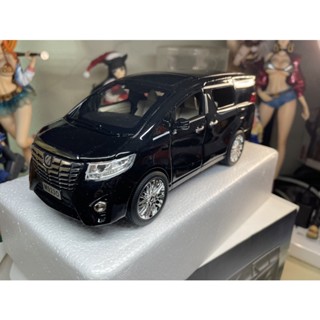 賣場最便宜 合金車 XLG 1:24 模擬汽車模型 六開門 聲光迴力車 ALPHARD 商務車阿爾法 保母車 高質感