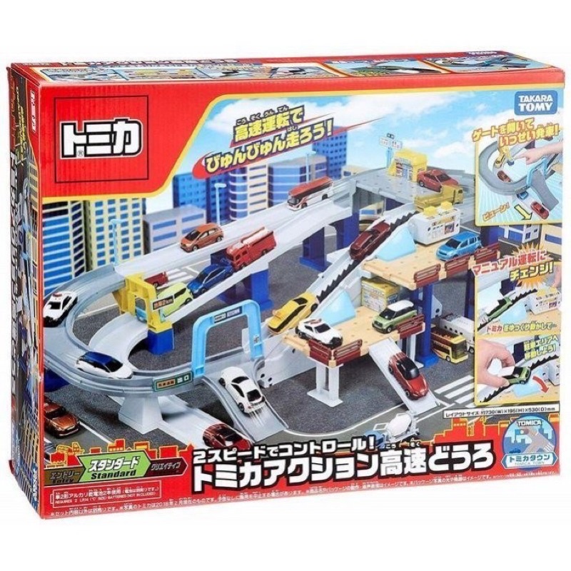 全新現貨✨TOMICA 交通世界 新高速道路組 (無附車) TW11443 可連接極速彎道組