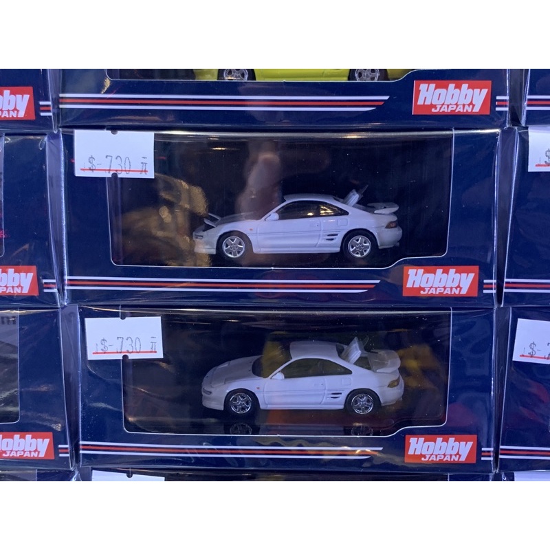 Hobby Japan 1/64 模型車 Toyota MR2 SW20 白色