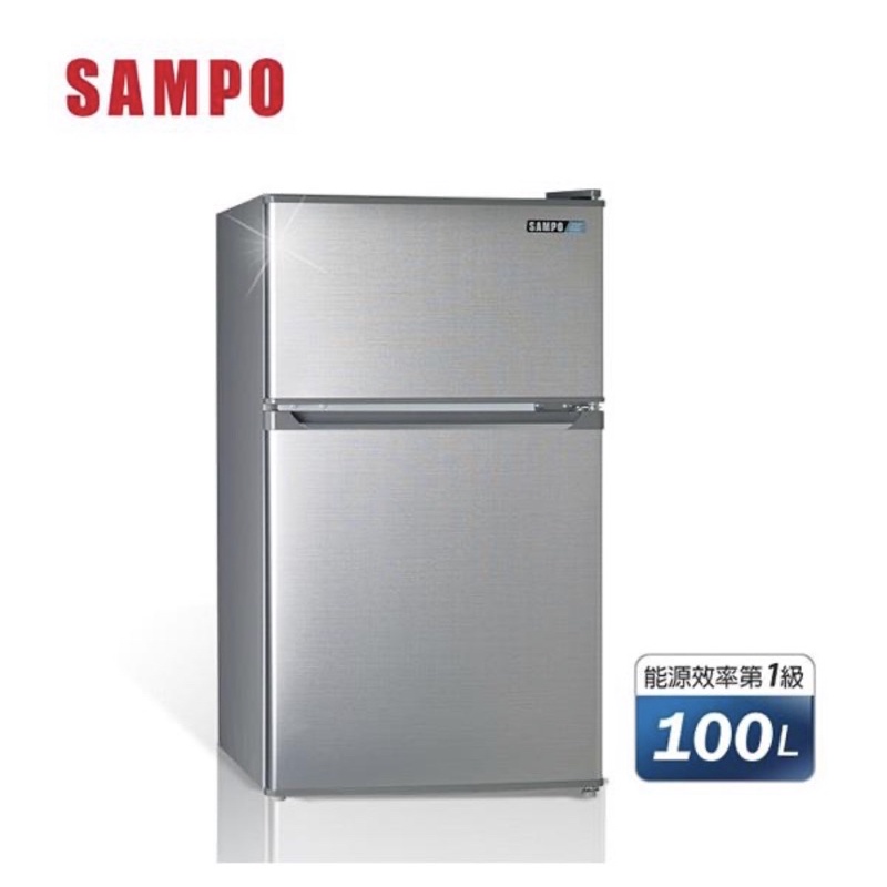 「」「」【SAMPO 聲寶】100公升一級能效獨享系列雙門小冰箱(SR-B10G)