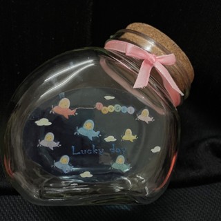 軟木塞 厚玻璃造型瓶 祝福許願禮物 糖果罐 酷飲料杯 C233#